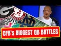 Josh Pate On Biggest QB Battles - Alabama + Ohio St + UGA + Notre Dame (Late Kick Cut)