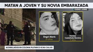 Mataron a un joven y su novia embarazada