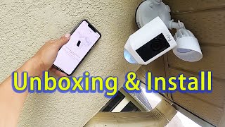 DIY 安装室外一体监控摄像头安全灯，智能防盗 ，How to install Ring Floodlight Camera