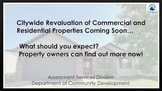 City of Oshkosh Revaluation 2024