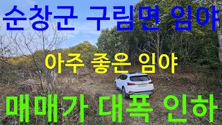 (임야매매) 순창군 구림면 완만한 임야 매매합니다