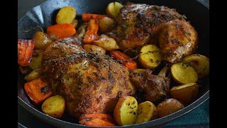 FLAVOURFUL OVEN BAKED CHICKEN LEG QUARTERS / EASY RECIPES