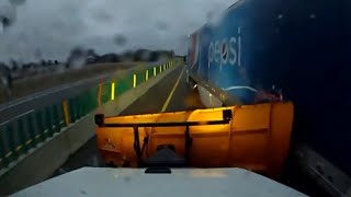 OHP: Snow plow cut off by semi-truck that later crashed