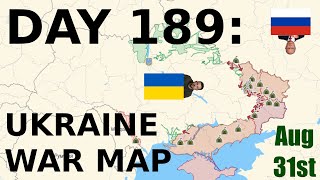 Day 189: Ukraine War Map