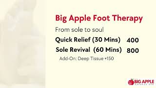 Big Apple Express Spa Spa Menu