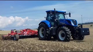 Podmítání 2019 | Déchaumage 2019 - New Holland T7.270 \u0026 Kuhn Optimer + | Case Puma 225 CVX