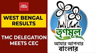 West Bengal Election Results: Three Member TMC Delegation In A Meeting With CEC