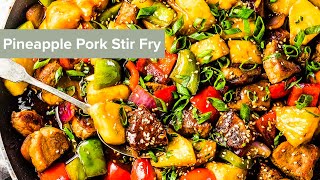 Pineapple Pork Stir Fry