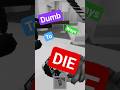 Roblox | Dumb ways to Die 💀 #roblox #dumbwaystodie #brookhaven