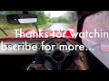 caterham super seven 1600 pov...in the wet