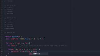 The Pyramid Algorithm - Javascript