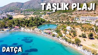 Datça Taşlık Plajı - Datça Koyları ve Plajları - Datça Gezilecek Yerler - Datça Turkey