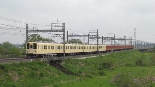 東武東上線 東上線開業100周年記念特別編成列車（上り） 東松山～高坂間通過