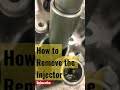 How to Remove the Injector #landrover #defender130 #defender110 #defender90 #car #best #heat #air