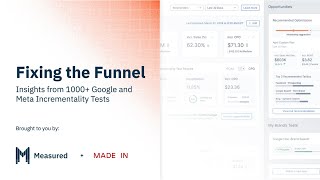 Fixing the Funnel: Actionable Insights from 1,000+ Google and Meta Geo Tests