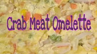 Crab Meat Omelette