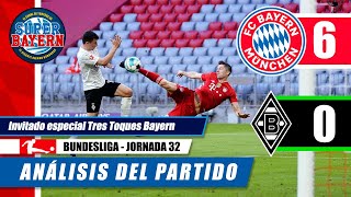 BAYERN MUNICH vs Borussia M'gladbach 6-0│HAT-TRICK de LEWANDOWSKI, GOLEADA y CAMPEONES de BUNDESLIGA