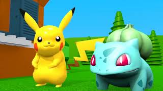 Children's LEGO English Early Learning Pikachu Series | Pokemon Toy Learning Video for Kids