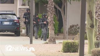 Police in tactical gear seen in Gilbert neighborhoods