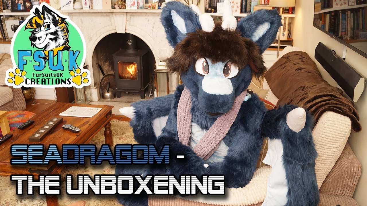 Seadragom Fursuit - The Unboxening - YouTube