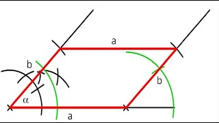 Paralelogramma szerkesztése 1.