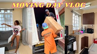 MOVING DAY VLOG ft BANTUB Movers, First Night In My New House, Cleaning & Organi