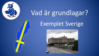 Vad är Sveriges grundlagar? [Samhäll]