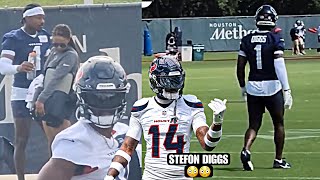 Stefon Diggs *FIRST LOOK* At Houston Texans OTA’s HIGHLIGHTS: Getting ACTIVE wit