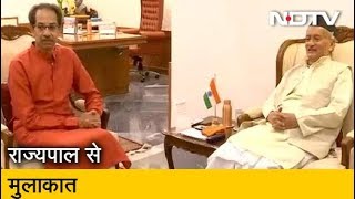 Maharashtra: Uddhav Thackeray ने पत्नी रश्मी के साथ की राज्यपाल Bhagat Singh Koshiyari से मुलाकात