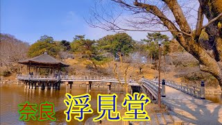 奈良の浮見堂を散歩してきました【ぴぐもかさんぽ】