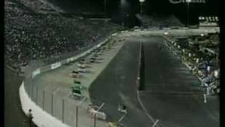 Lake Speed crashes at Bristol, 1995