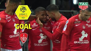 Goal Samuel GRANDSIR (72') / Stade Brestois 29 - Paris Saint-Germain (1-2) (BREST-PARIS) / 2019-20