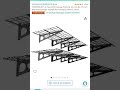 $30 off fleximounts 2 pack 2x6ft garage shelving 24 inch by 72 inch wall shelf garage storage rack