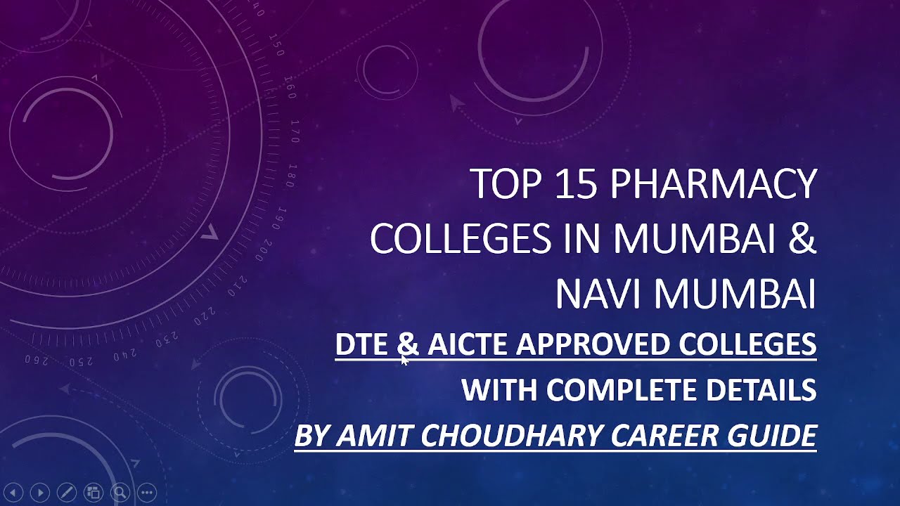 Top 15 BPharma Colleges In Mumbai | Bachelor Of Pharmacy | 2020-21 ...