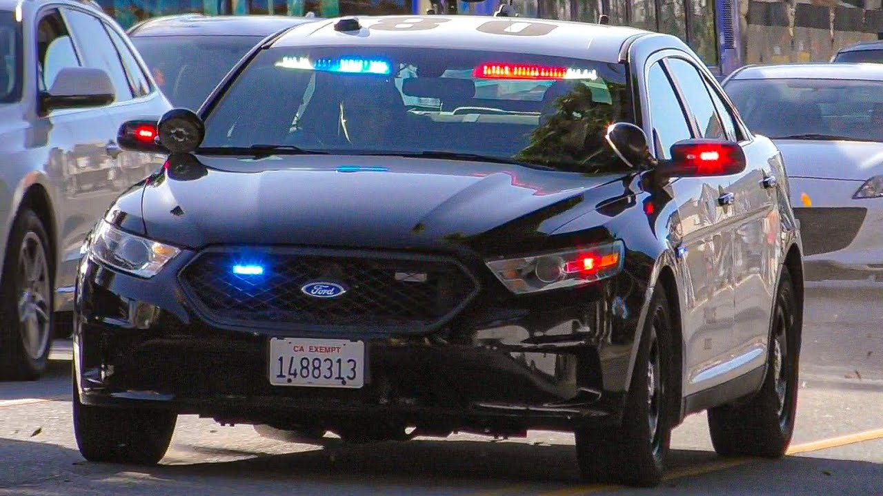 Lapd West La Gang Unit Responding Code 3 Youtube