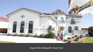 Vijaya \u0026 Ravi Rekapalli’s Home tour /  Dallas, Texas / 5 bedroom house / new technology / gadgets