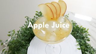 Apple juice | Apple Juice | Apple Drink | cafesori | home cafe recipe |