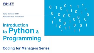 Ch.2: Functions & Modularization | Intro to Python & Programming | Coding for Managers Series