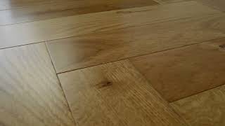 Sawbury Engineered Natural Oak Lacquered 70mm x 114mm Parquet Wood Flooring