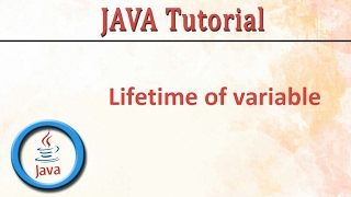 Java Lifetime of Variable Program