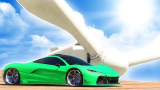 IMPOSSIBLE WINDMILL RACE! (GTA 5 Funny Moments)