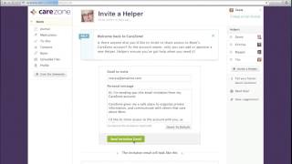 All about CareZone Helpers