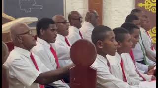 Ratu cakobau church choir. [sa memela Dina mai].