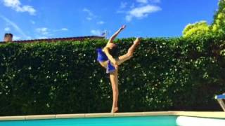 Limeapple Brand Ambassador rocking the Isle Tankini swimsuit