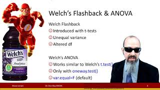 10.6a: One-Way ANOVA - Welch's ANOVA