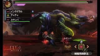 【MH3G】黒曜石は砕けない ハンマー 24分39秒