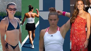 Maria Sakkari - Athletic Tennis Girl from Greece
