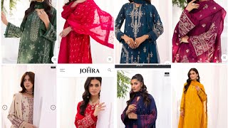 Johra Karandi luxury Embroidered Fresh collection at Huge Discount Retail 8190 Available on Huge off