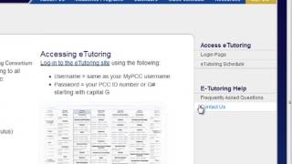 eTutoring Login
