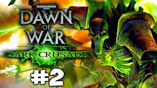 DESTROYING THE IMPERIAL GUARD! Warhammer 40K: Dawn of War - Dark Crusade - Necron Campaign #2